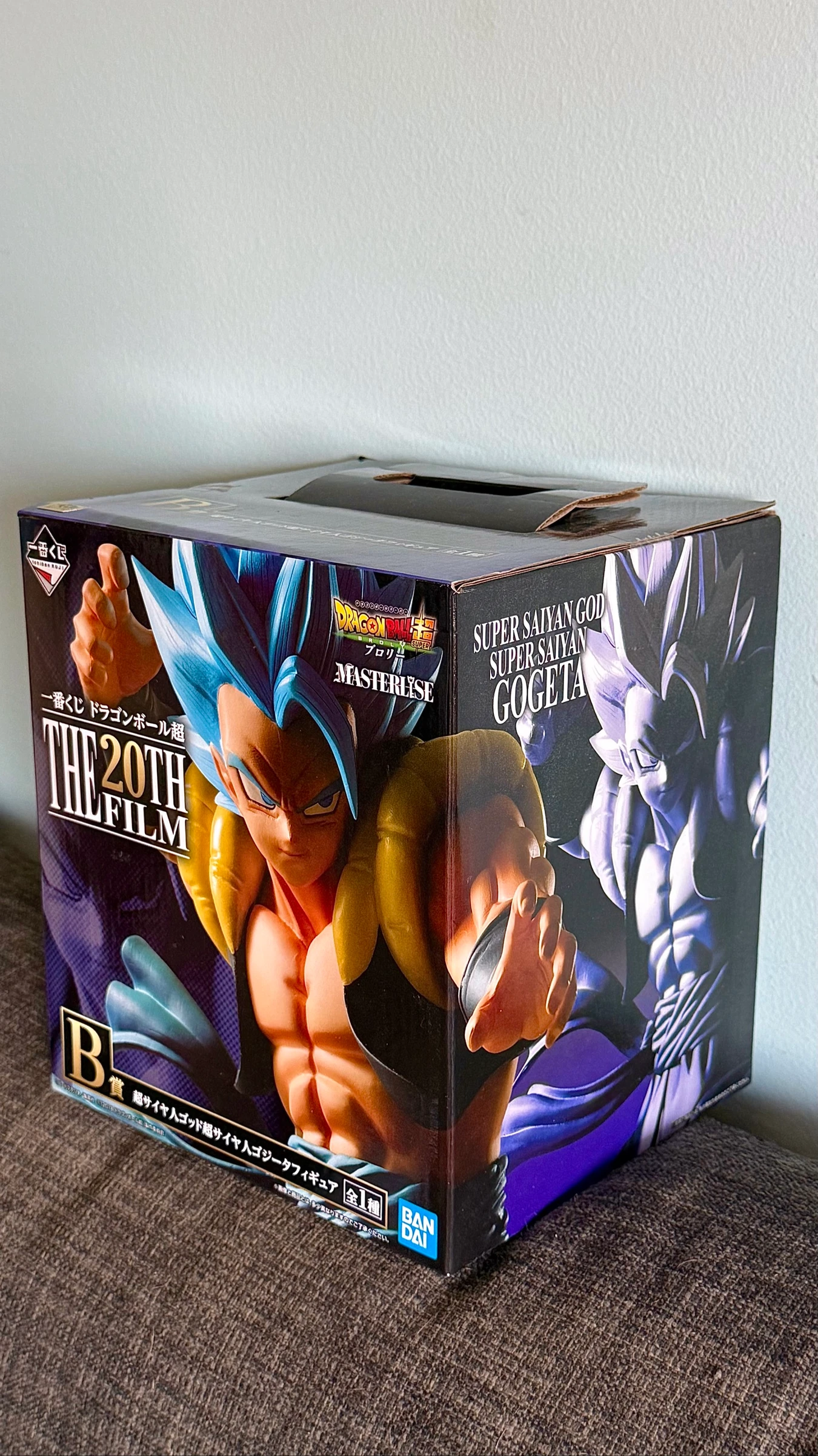 Dragon Ball Super Gogeta Super Saiyan Blue Ichiban Kuji La 20ª Película Premio B – photo 3